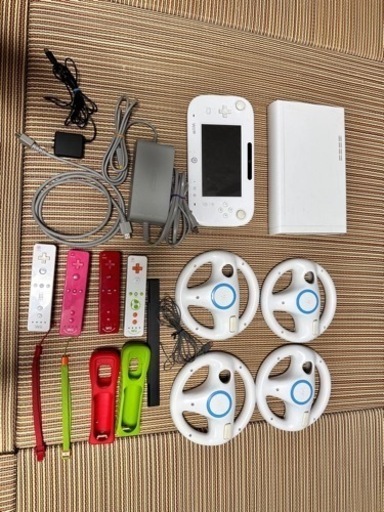 wiiu本体 マリオカートハンドル お得なセット