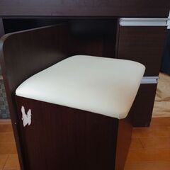 【無料】ドレッサー(ブラウン)の画像