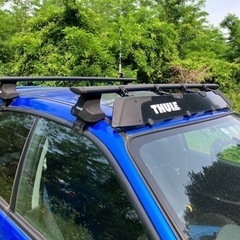インプレッサ GGA THULE ルーフキャリア エアスクリーン セットの画像