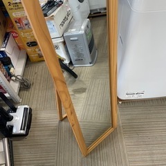 【お買い得‼️】フクダクラフト スタンドミラー 姿見 全身鏡 木製ブラウン♪の画像