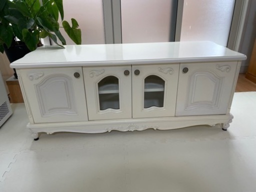 輸入家具　姫家具　テレビボード　猫脚　テレビ台