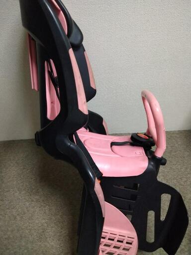 【良品】OGK RBC-011DX3 自転車用チャイルドシート ピンク RBC-011DX3（ヘッドレスト付コンフォートリヤキッズシート