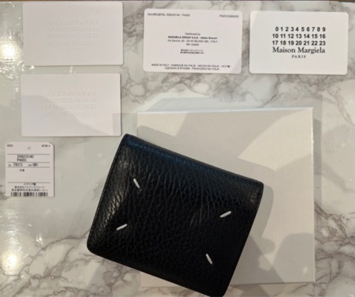 【国内正規品】MAISON MARGIELA メゾンマルジェラ　4ステッチ　二つ折財布