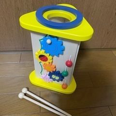 【未使用に近い】エド・インター 森の音楽会＆スリーコインズ 大きなブロック おもちゃの画像