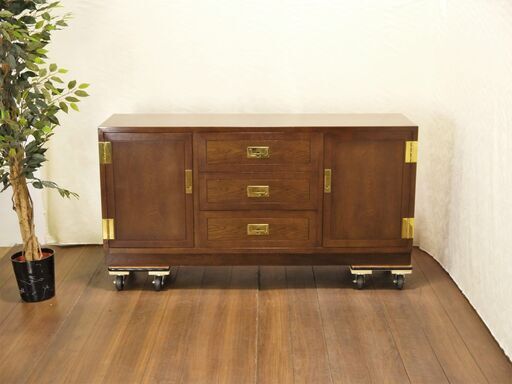 【ヤ取終了5/11】≪zyt1031ジ≫ カリモク domani/ドマーニ サイドボード HHA507 Morganton 最高峰/ブランド家具/高級家具 幅約150cm 50607-10+