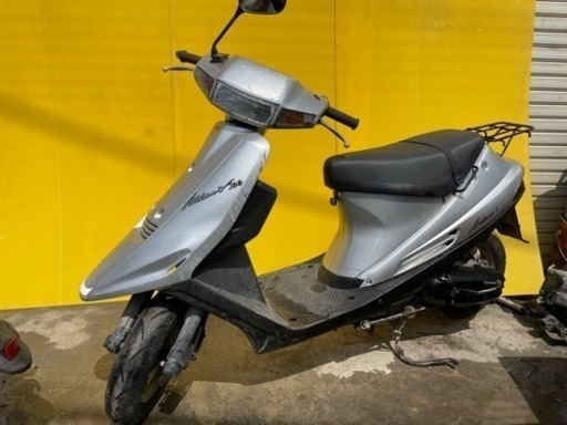 3,600km⭐️タイヤ新品❗️アドレスV100 スズキ⭐️ピンクナンバー⭐️125 原付2種　2人乗り