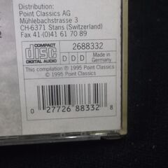 Best of　Chopin　歌詞カードなしです の画像