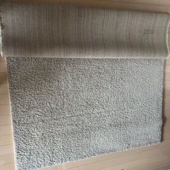 【安く譲ります】IKEA・イケア ラグ・リビングルーム ADUM...