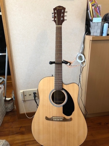 アコースティックギター（fender 3年使用