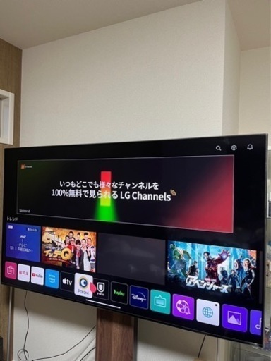 LG 65型　4K液晶　LEDテレビ