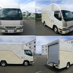 キャンターガッツ　ウォークスルーバン（NOx.PM適合車）移動販売やケータリングのベース車にお勧めです。の画像