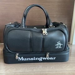 マンシングウェアのゴルフ用シューズバッグ