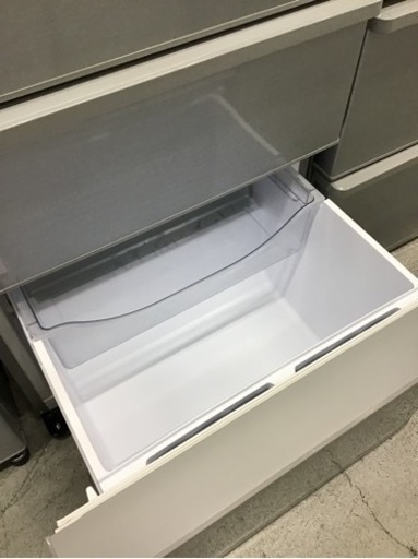 ●販売終了●冷蔵庫　４ドア　355L 2018年製　aqua 自動製氷無し　中古品