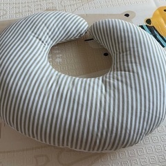 授乳用クッション やさしい肌ざわり 授乳クッション マルチウエスト 洗える オーガニックコットン 授乳枕 ベビークッションの画像