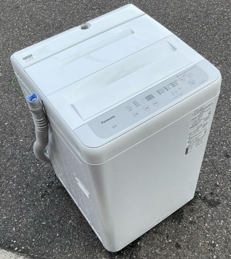 【RKGSE-028】特価！Panasonic/5kg/全自動洗濯機/NA-F50B15/中古/2022年製/当社より近隣地域無料配達