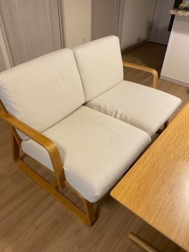 無印良品　ソファダイニングセット