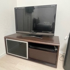 SHARP AQUOS 液晶テレビ　テレビ台付き