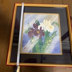 山内一生　和紙　ちぎり絵の画像