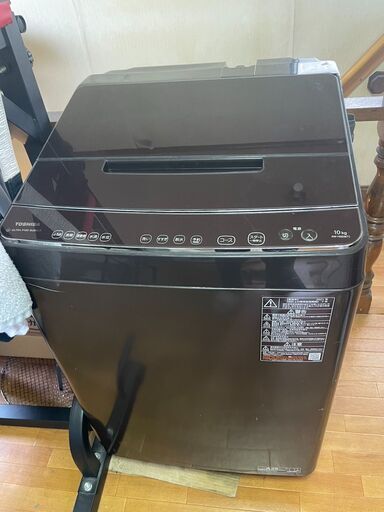 TOSHIBA　洗濯機　AW-10SD9　10kg　2021年製　訳あり格安お譲り