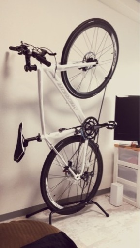 メリダ　クロスバイク　白　Claris