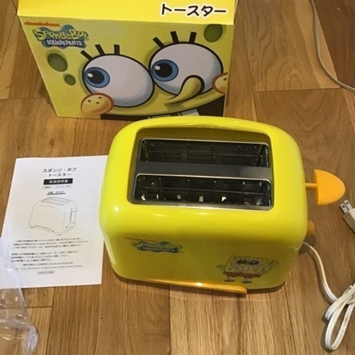 【値下げ】スポンジボム　トースター【超美品】
