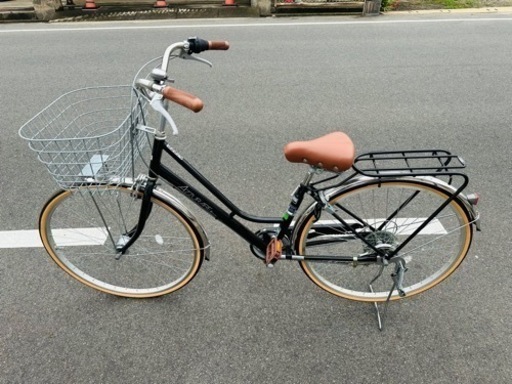 ★中古品★自転車/家庭用品/AZZURARE/27インチ/6段式