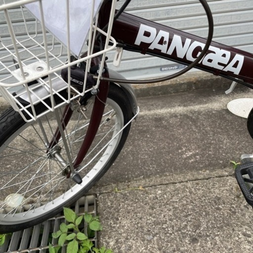 折りたたみ自転車　ギア付き　20インチ　