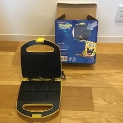 【再値下げ】【超美品】ワッフルメーカー　スポンジボムの画像