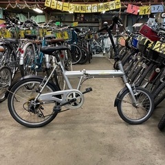 【Ｙ1193】折り畳み　前16インチ　後20インチ　タイヤ劣化あ...