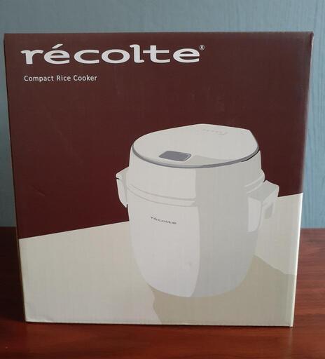 【新品未開封品】レコルト コンパクトライスクッカー 炊飯器