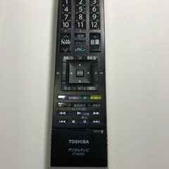 TOSHIBA REGZA 東芝テレビ リモコン CT-90392