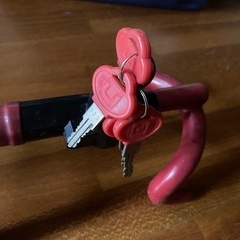 ホーネット　自動車用　ハンドルロック　中古の画像