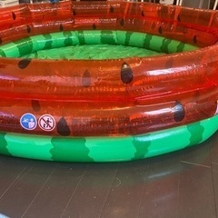 【23日までの出品】インテックス　スイカプールの画像