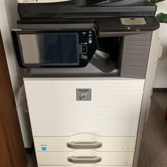 複合機　SHARP　現状　新品トナー付き