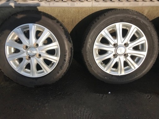 155/65R13 夏タイヤ＋アルミホイールセット【価格交渉お受けします】