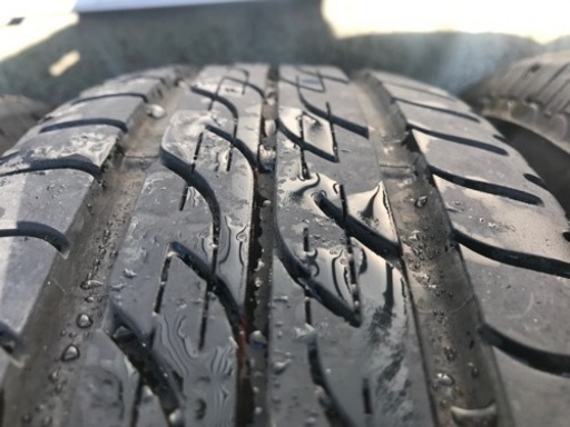 155/65R13 夏タイヤ＋アルミホイールセット【価格交渉お受けします】