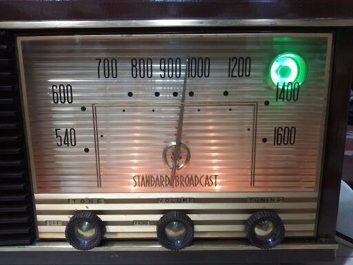 Bluetooth付マツダ東芝マジックアイ真空管ラジオ