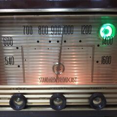 Bluetooth付マツダ東芝マジックアイ真空管ラジオ