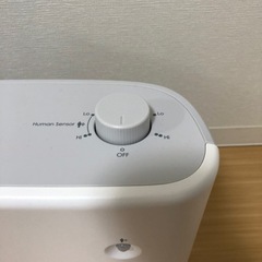 美品！人感センサー付きセラミックファンヒーターの画像