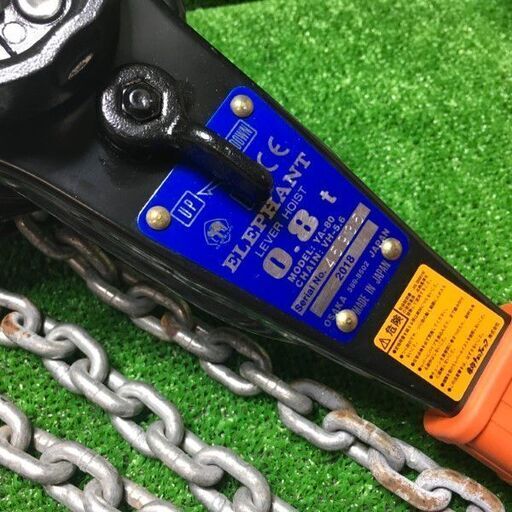 象印 YA-80 レバーブロック 0.8t【市川行徳店】【店頭取引限定】【中古】管理番号：IT44M1NCW17Q