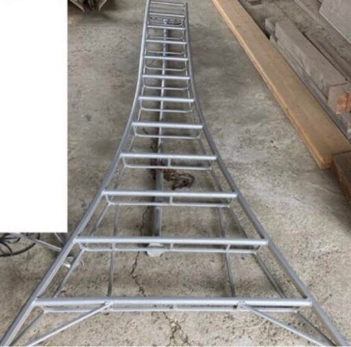 値下しました！　アルミ三脚　12尺　3.6ｍ　造園　園芸　剪定