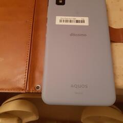 docomo スマホ本体AQUOSwish2 ブルー明日まで