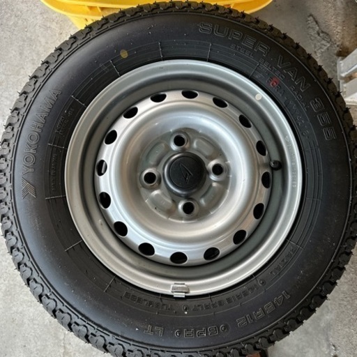ハイゼットトラック　サマータイヤ　145r12
