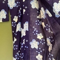 ⭐︎ お値下げ‼️浴衣/夏用/桜/紺色⭐︎の画像