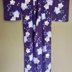 ⭐︎ お値下げ‼️浴衣/夏用/桜/紺色⭐︎