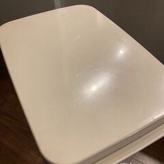 【ニトリ】2段ゴミ箱(白)の画像