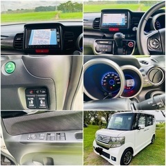 ホンダ　N BOXカスタム  Ｇ・特別仕様車ＳＳパッケージ★大人気のパールホワイト★両側パワースライドドア★車検2年付き★の画像