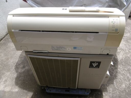 シャープ プラズマクラスターエアコン AY-B40EX-W  主に14畳 100V 中古品