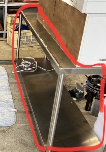 ステンレス調理台　作業台　1800/450/800