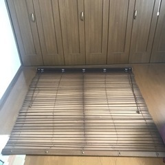 木製　ウッドブラインドカーテンの画像